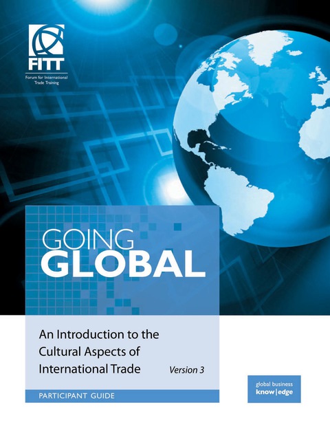 Cover image for book Going Global: An Introduction to the Cultural Aspects of International Trade