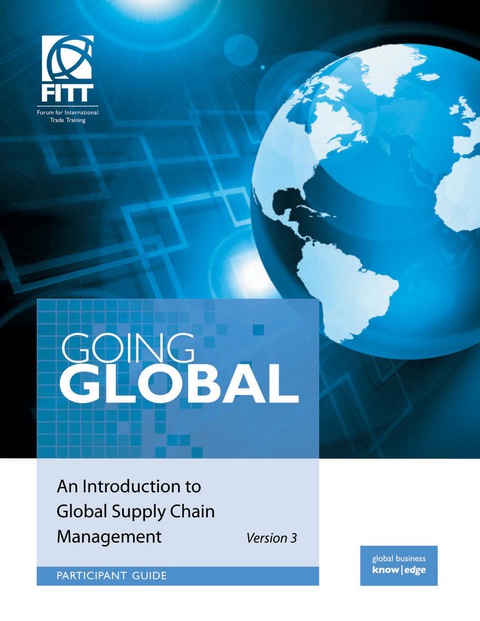 Cover image for book Going Global: An Introduction to Global Supply Chain Management