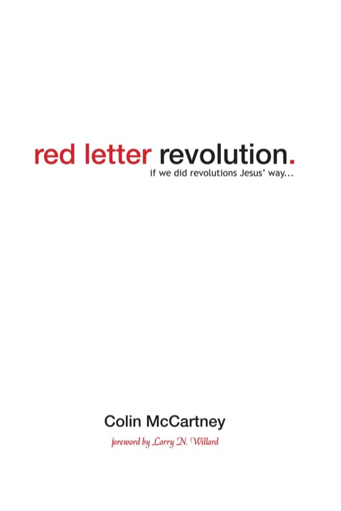 Cover image for book Red Letter Revolution