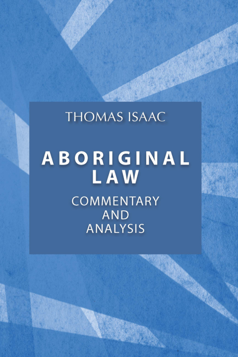 Cover image for book Aboriginal Law, Fourth Edition