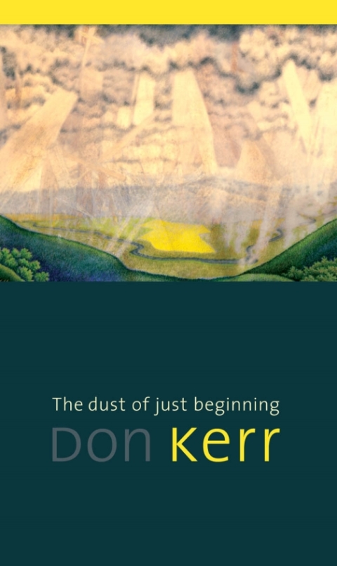 Cover image for book The dust of just beginning