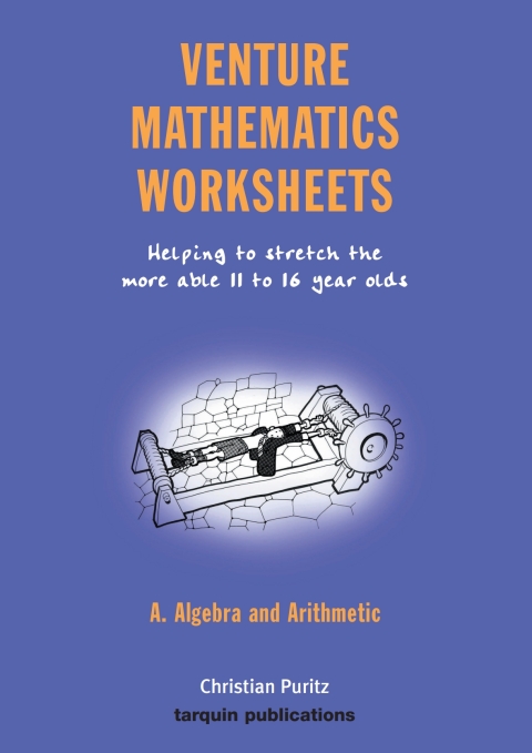 Cover image for book Venture Mathematics Worksheets: Bk. A: Algebra and Arithmetic