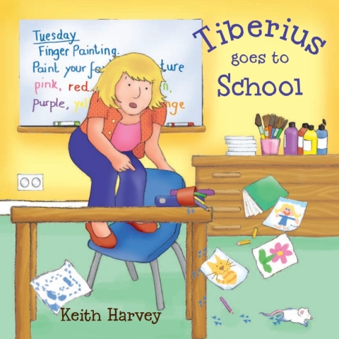 Cover image for book Tiberius Goes to School