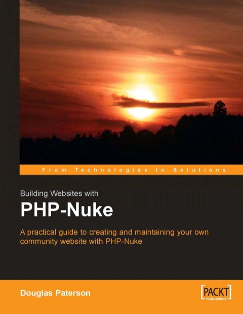 Cover image for book Building Websites with PHP-Nuke
