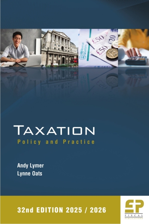 Cover image for book Taxation: Policy & Practice (2025/26)