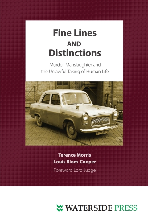 Cover image for book Fine Lines and Distinctions