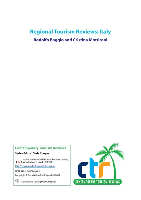 Cover image for book Italy: a regional review