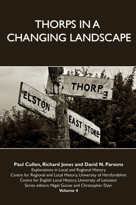 Cover image for book Thorps in a Changing Landscape