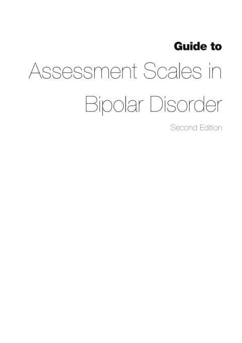 Cover image for book Guide to Assessment Scales in Bipolar Disorder