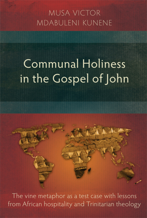 Cover image for book Communal Holiness in the Gospel of John