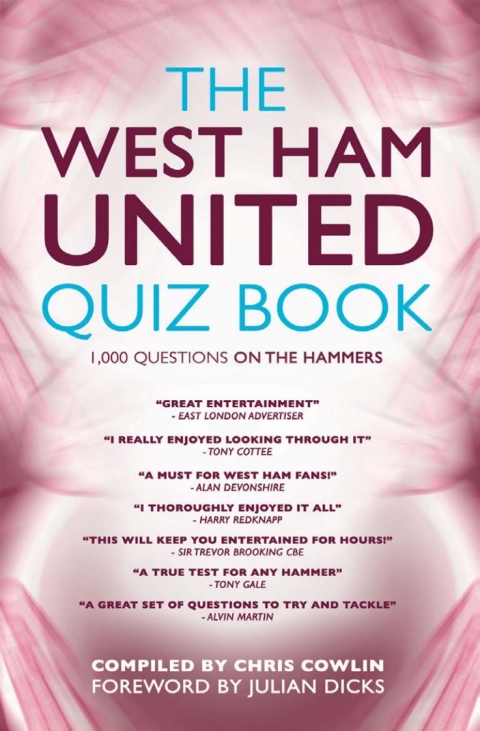 Cover image for book The West Ham United Quiz Book