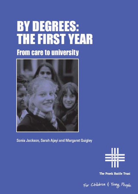 Cover image for book By Degrees: The First Year