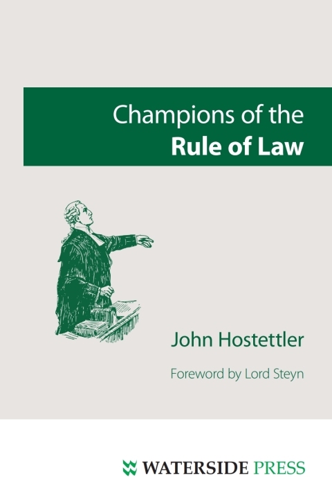 Cover image for book Champions of the Rule of Law