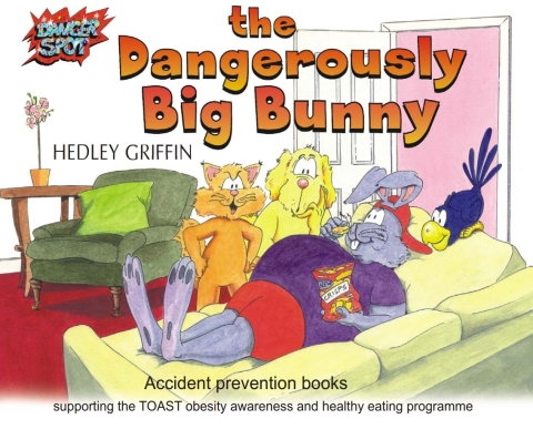 Cover image for book The Dangerously Big Bunny