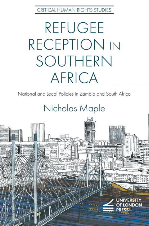 Cover image for book Refugee Reception in Southern Africa