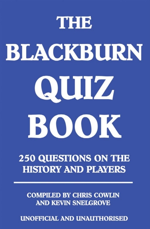 Cover image for book The Blackburn Quiz Book