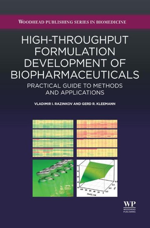Cover image for book High-Throughput Formulation Development of Biopharmaceuticals