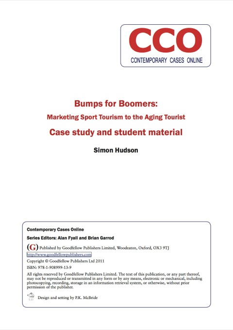 Bumps for Boomers: Marketing Sport Tourism to the Aging Tourist 