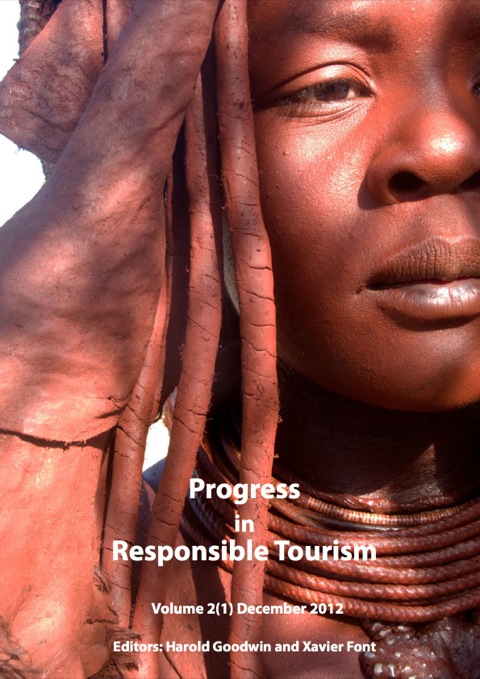 Cover image for book Progress in Responsible Tourism Vol 2 (1)