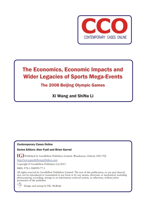 The Economics of International Sports Events 