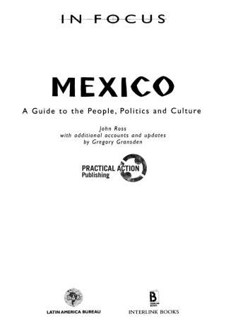 Mexico In Focus 2nd Edition