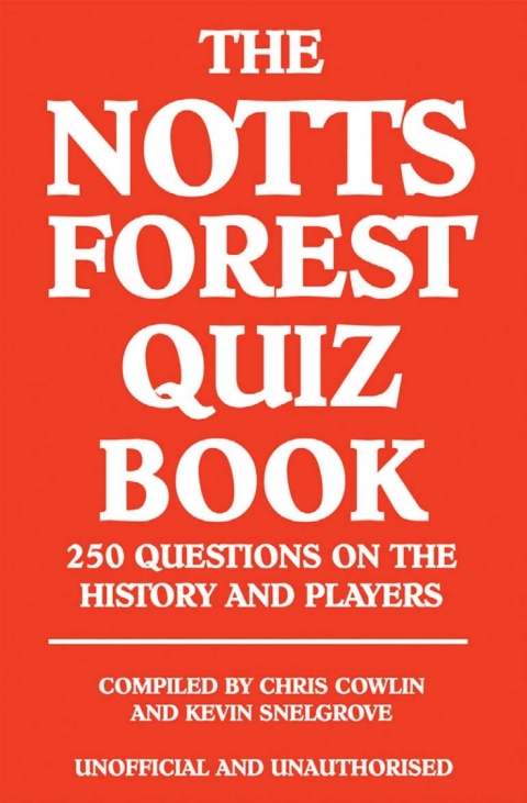 Cover image for book The Notts Forest Quiz Book