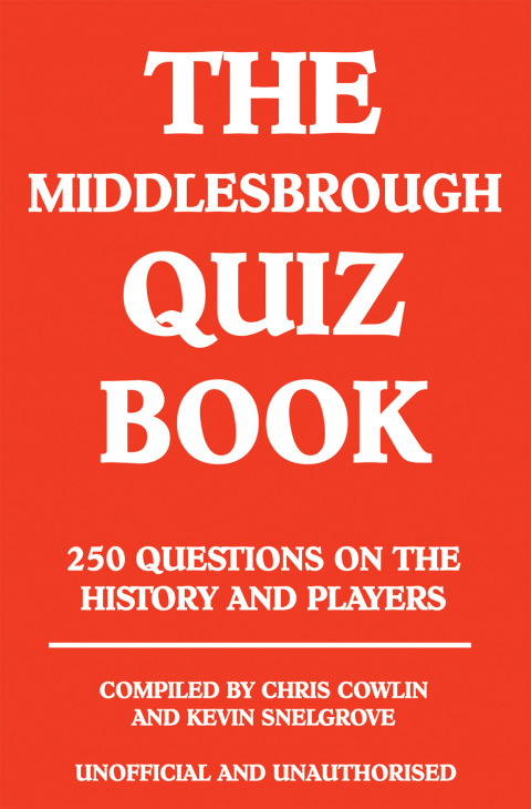 Cover image for book The Middlesbrough Quiz Book