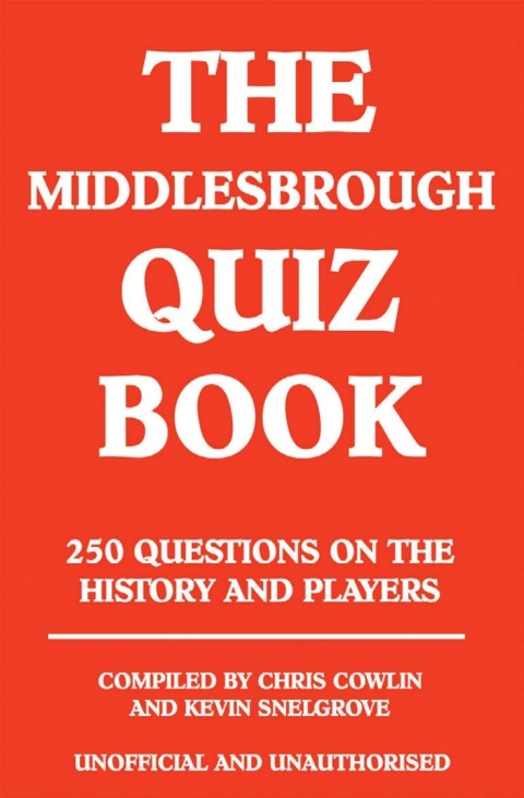 Cover image for book The Middlesbrough Quiz Book