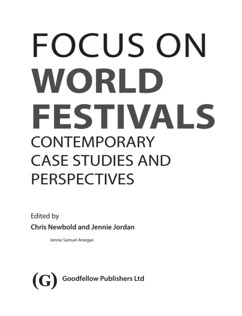Cover image for book Focus On World Festivals