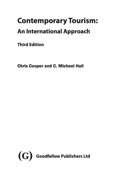 Contemporary Tourism 