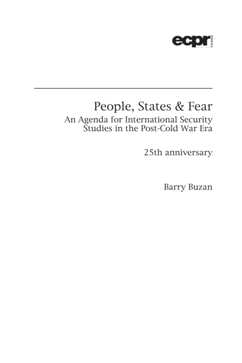 People, States and Fear 