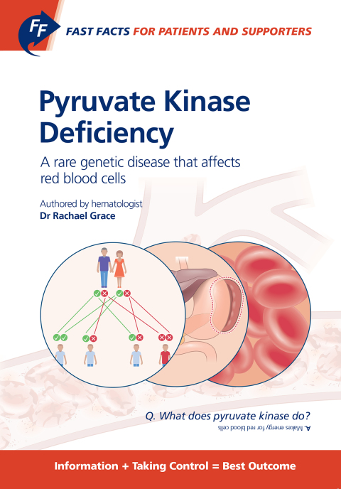 Cover image for book Fast Facts: Pyruvate Kinase Deficiency for Patients and Supporters