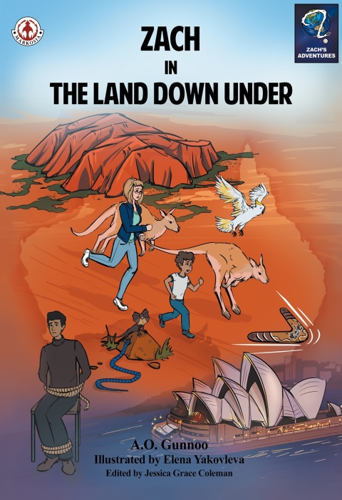 Cover image for book Zach in The Land Down Under