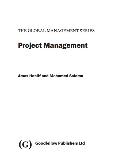 Cover image for book Project Management