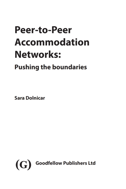 Peer to Peer Accommodation Networks 