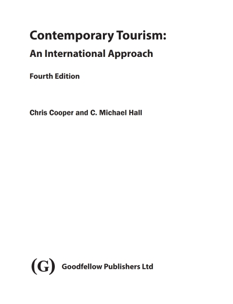 Contemporary Tourism 