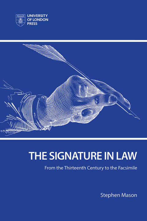Cover image for book The Signature in Law