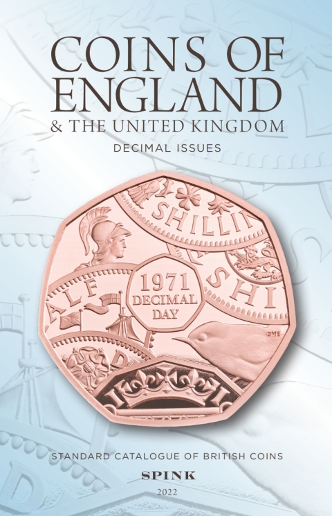 Cover image for book Coins of England and the United Kingdom (2022)