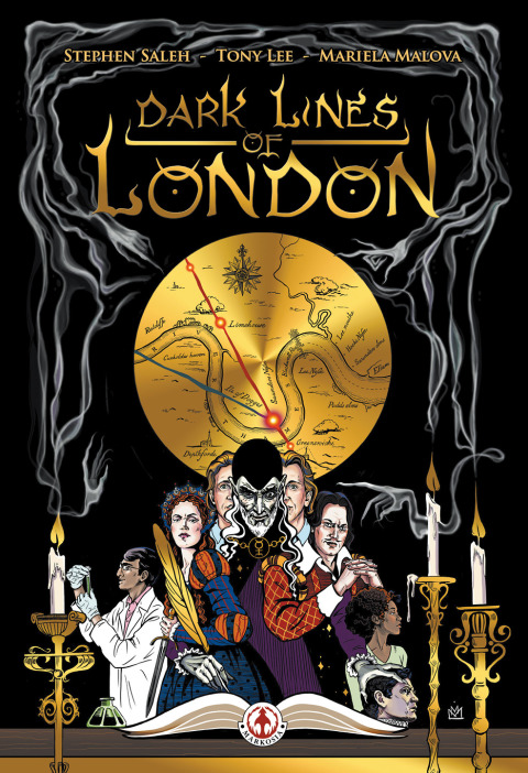 Cover image for book Dark Lines of London