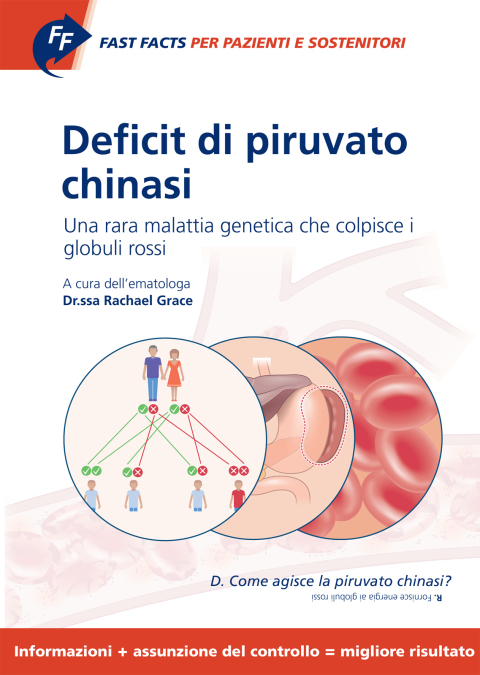 Cover image for book Fast Facts: Deficit di piruvato chinasi per pazienti e sostenitori