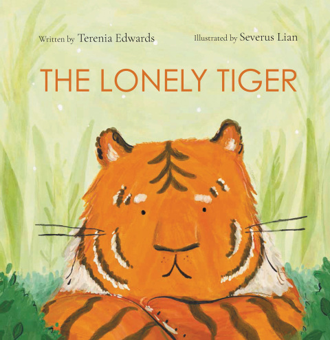 Cover image for book The Lonely Tiger