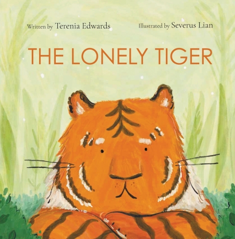 Cover image for book The Lonely Tiger