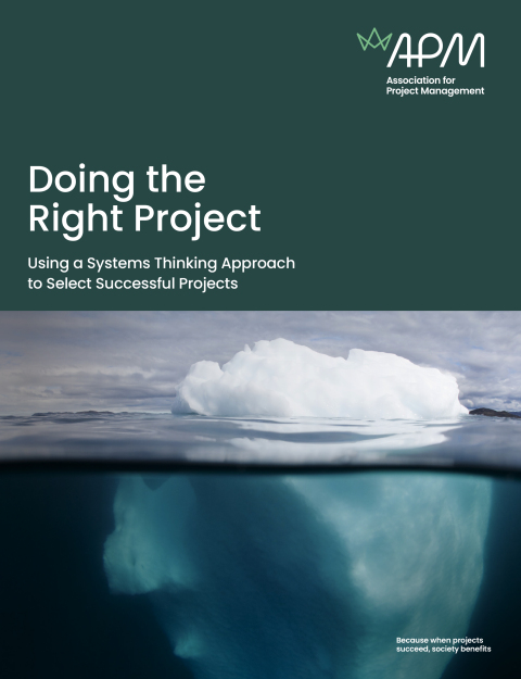 Cover image for book Doing the Right Project - Using a Systems Thinking Approach to Select Successful Project