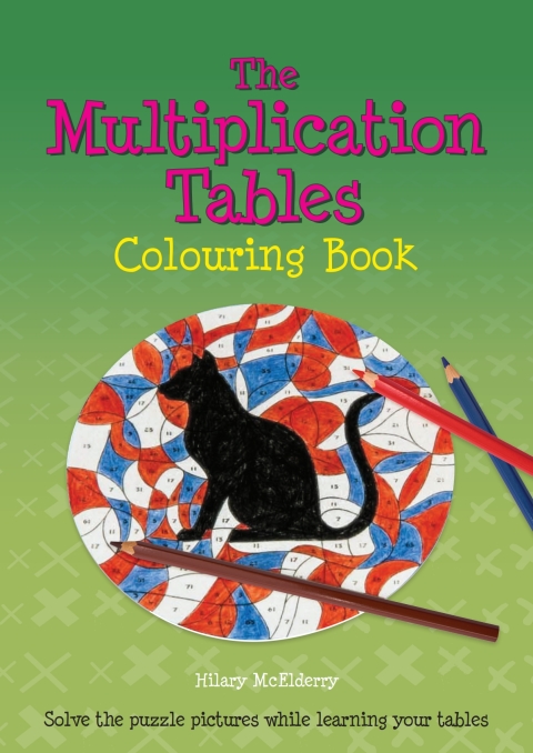 Cover image for book The Multiplication Tables Colouring Book