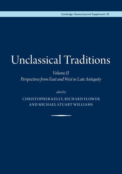 Cover image for book Unclassical Traditions,