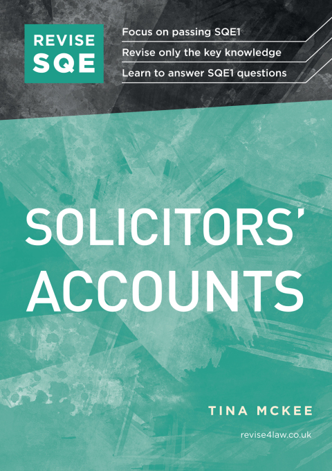 Cover image for book Revise SQE Solicitors' Accounts