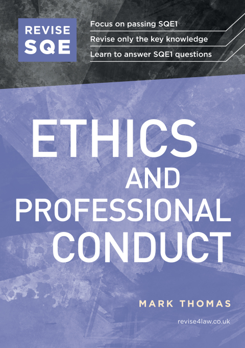 Cover image for book Revise SQE Ethics and Professional Conduct