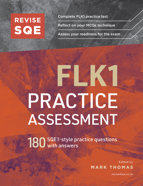 Cover image for book Revise SQE FLK1 Practice Assessment