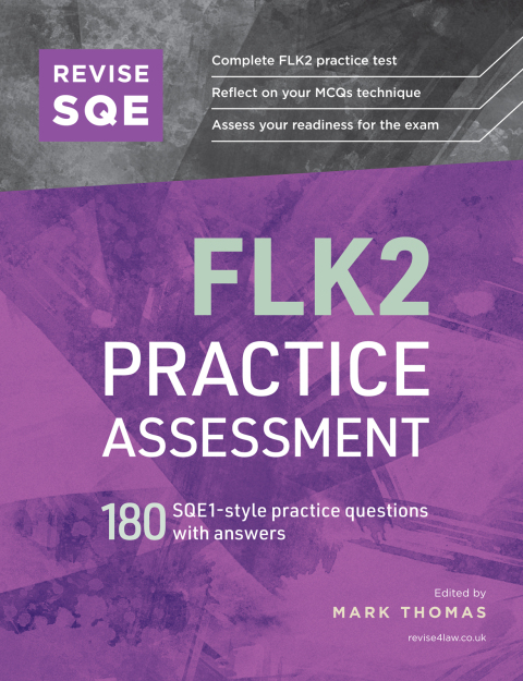 Cover image for book Revise SQE FLK2 Practice Assessment 2025/26