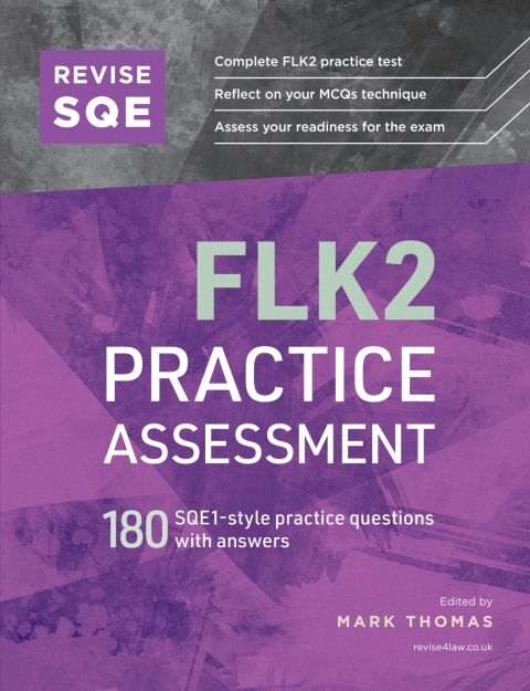Cover image for book Revise SQE FLK2 Practice Assessment 2025/26